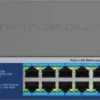 Netgear Przełącznik GS524UP Switch Unmanaged 8xGE PoE+ 16xGE PoE++