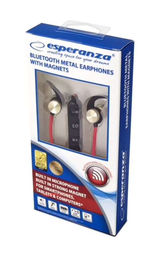 Esperanza BLUETOOTH METAL EARPHONES COPER - Image 2