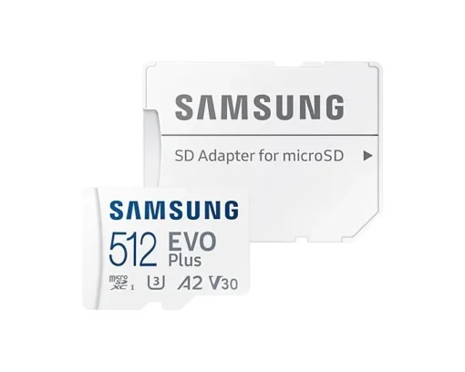 Samsung памет card microSD MB-MC512KA/EU 512GB EVO Plus + adapter