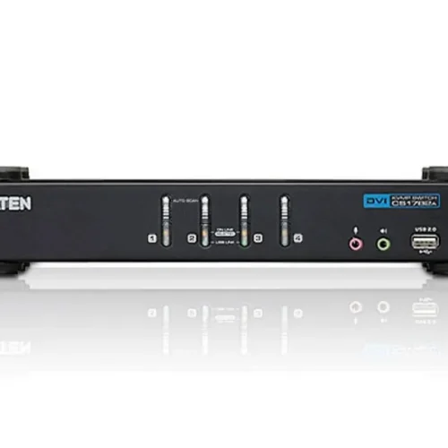 ATEN 4-Port USB DVI/Audio KVMP Switch CS1764-AT-G