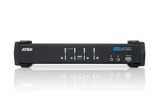 ATEN 4-Port USB DVI/Audio KVMP Switch CS1764-AT-G