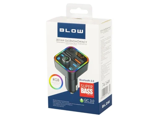 BLOW BLOW Transmiter FM Bluetooth 5.1+Qc3.0 RBG - Image 3