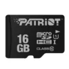 Patriot памет card MicroSDHC PATRIOT 16GB LX Series