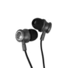 Esperanza METAL EARPHONES WITH MICROPHONE BLACK