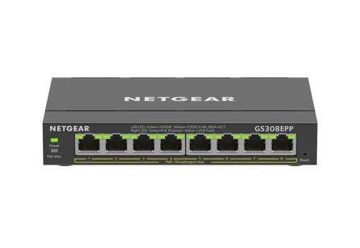 Netgear Switch GS308EPP 8xGE PoE+