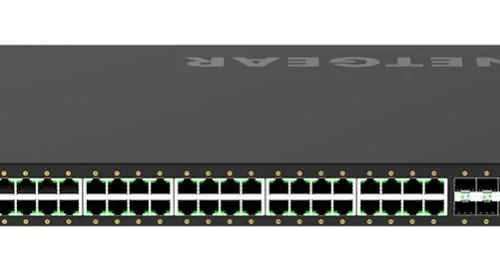 Netgear Managed Switch M4250-40G8F-POE+ Switch AV GSM4248P 40xPoE+ 8xSFP
