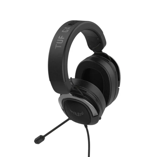 Геймърски слушалки ASUS TUF Gaming H3 Gun Metal, 7.1 Virtual Surround Sound - Image 5