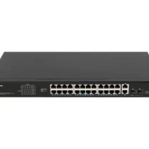 Lanberg Switch 24X 100MB POE+ RSFE-24P-2C-360