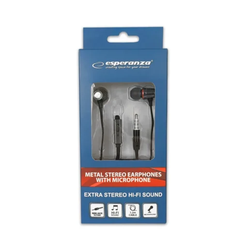 Esperanza EARPHONES WITH MICROPHONE - Image 2