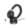 Jabra слушалки Evolve2 75 Link380a MS Stereo Stand