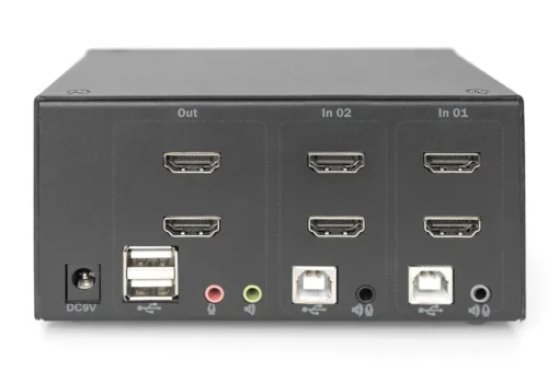 Digitus KVM switch - 2 ports DS-12860 - Image 4