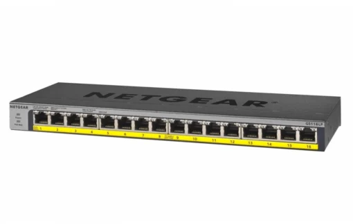 Netgear Switch unmanaged GS116LP 16xGE PoE+ - Image 3