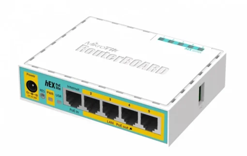 Mikrotik MikroTik Router xDSL 1xWAN 4xLANPoE RB750UPr - Image 2