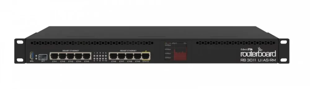 Mikrotik MikroTik Router xDSL 10xGbE PoE RB3011UiAS-R