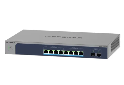 Netgear Switch Smart MS510TXUP 4x2.5G PoE++ 4x10G PoE++ 2xSFP+ - Image 5