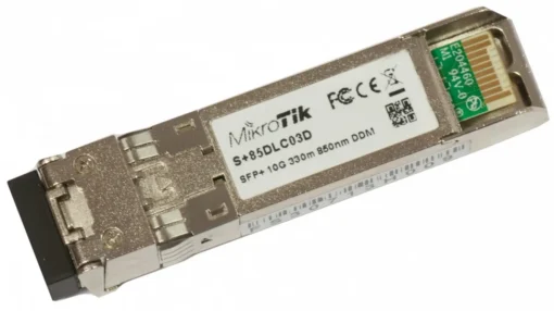 Mikrotik MikroTik 10 SFP+ 1.25G LC MM 300m S+85DLC03D