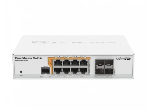 Mikrotik MikroTik Switch 8xGbE 4 xSFP PoE CRS112-8P-4S-I