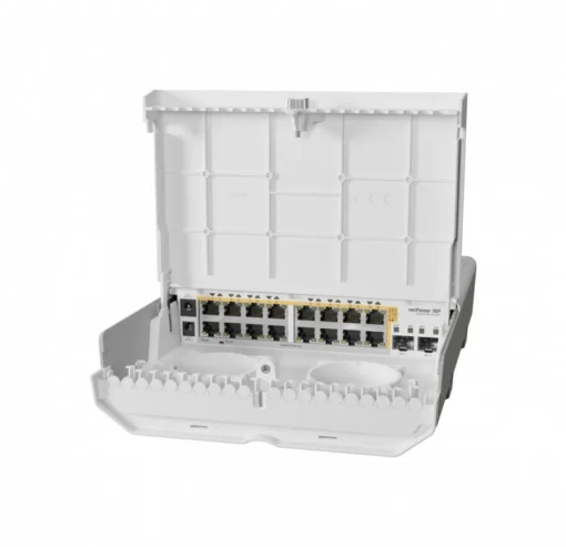 Mikrotik MikroTik Switch 16xGbE 2xSFP+ CRS318-16P-2S+OU - Image 2