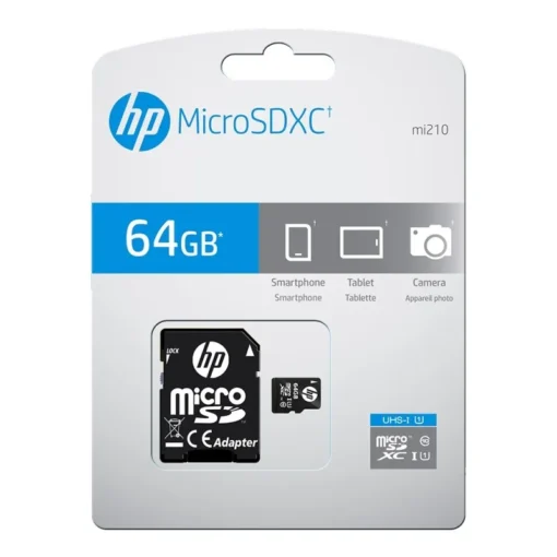 HP Inc. Card MicroSDXC 64GB SDU64GBXC10HP-EF - Image 4