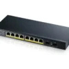 Zyxel GS1100-10HP-EU0102F 120W PoE 8xGigabit 2xFiber Uplilk Switch