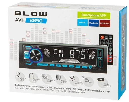 BLOW Car Radio AVH-8890 - Image 4