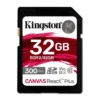 Kingston памет card SD 32GB Canvas React Plus 300/260 UHS-II U3