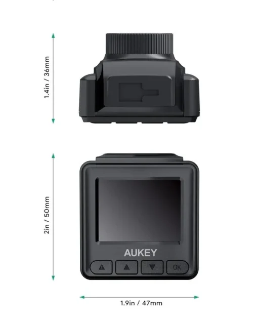 AUKEY AUKEY DRA5 DashCam Full HD 1920x1080@30p 170 - Image 2