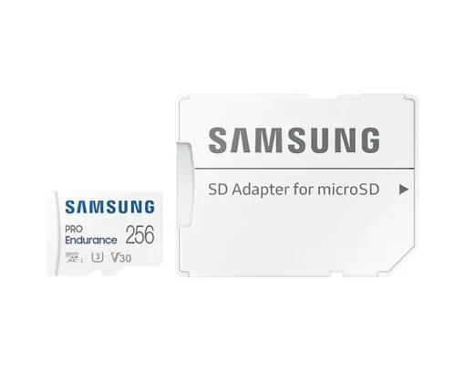 Samsung памет card microSD MB-MJ256KA/EU Pro Endurance 256GB + Adapter - Image 2