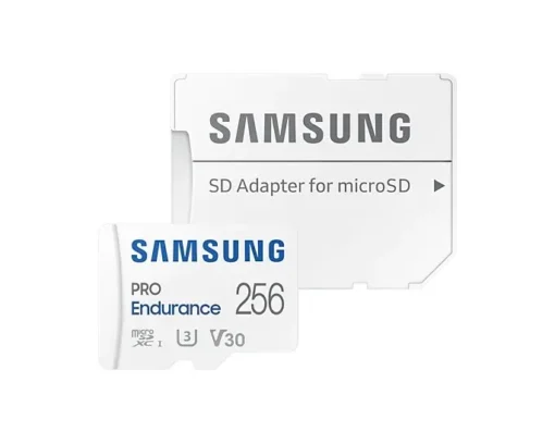 Samsung памет card microSD MB-MJ256KA/EU Pro Endurance 256GB + Adapter