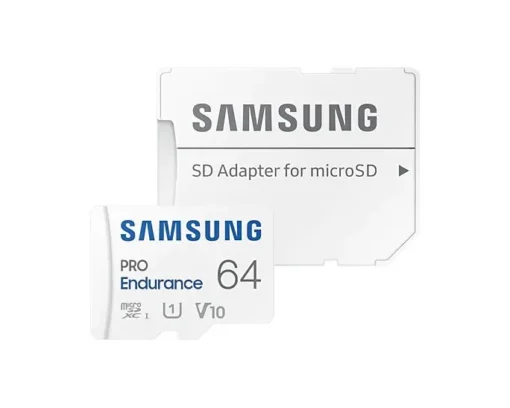 Samsung памет card microSD MB-MJ64KA/EU Pro Endurance 64GB + Adapter