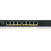 Zyxel Managed Switch GS1915-8EP PoE Smart 60W 802.3at desktop hybrid mode Switch