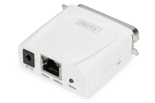 Digitus Parallel Print Server 1- Port DB-36 1x RJ45 - Image 2