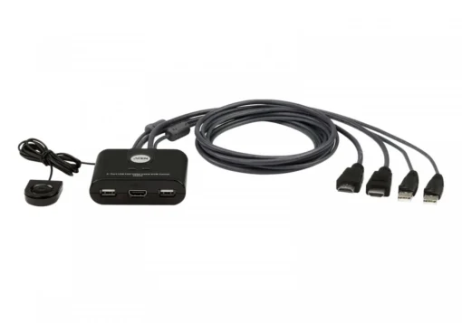 ATEN 2-port USB VGA FHD HDMI KVM Switch