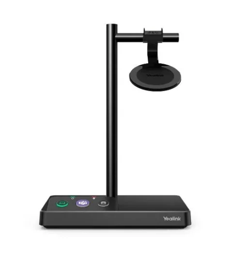 Yealink  безжични слушалки WH62 Mono charging stand Teams Dect - Image 2