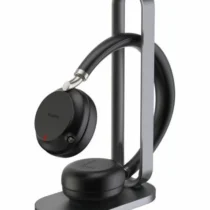 Yealink  безжични слушалки BH72 black with USB-A charging stand