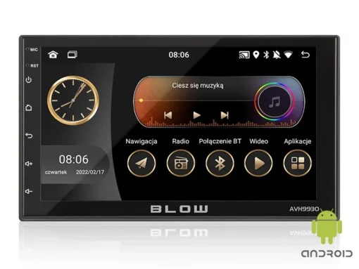 BLOW Car radio AVH-9930 2DIN 7 inches GPS