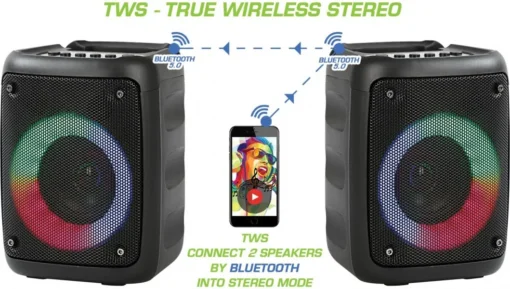 Rebeltec Speaker STAGE 180 portable Bluetooth - Image 4