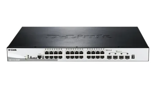 D-Link Switch DGS-1510-28XMP 24GE PoE+ 4SFP+