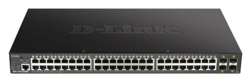 D-Link Switch DGS-1250-52XMP 48GE PoE+ 4SFP+