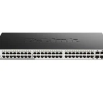 D-Link Gigabit Stackable Smart Managed Switch 48GE 4SFP+ with 10G Uplinks DGS-1510-52X