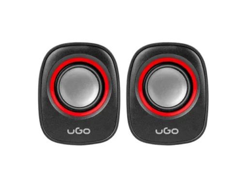 UGo Компютър Speakers 2.0 Tamu S100 red - Image 2