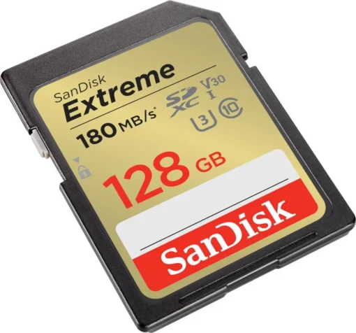 SanDisk Extreme SDXC 128GB 180/90 MB/s V30 UHS-1 U - Image 2