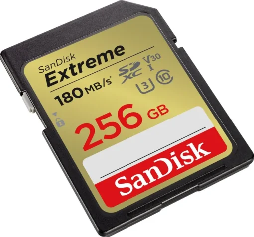 SanDisk Extreme SDXC 256GB 180/130 MB/s V30 UHS-I - Image 2