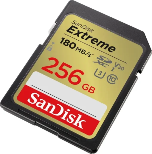 SanDisk Extreme SDXC 256GB 180/130 MB/s V30 UHS-I - Image 3