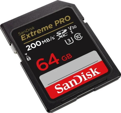 SanDisk Extreme Pro SDXC 64GB 200/90 MB/s V30 UHS-I U - Image 2