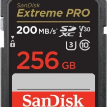 SanDisk Extreme Pro SDXC 256GB 200/140 MB/s V30 UHS-I