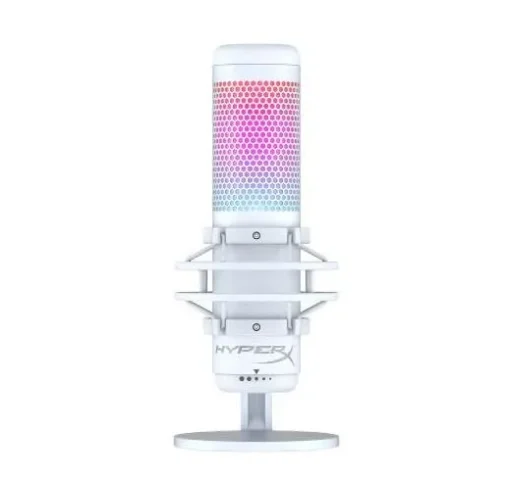 HyperX Microphone QuadCast S White