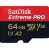 SanDisk Extreme Pro microSDXC 64GB 200/90 MB/s A2 V30