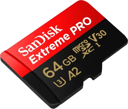 SanDisk Extreme Pro microSDXC 64GB 200/90 MB/s A2 V30 - Image 2