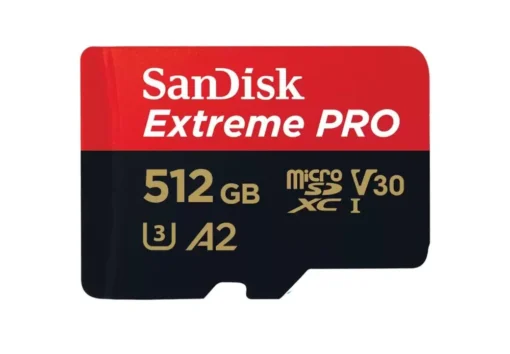 SanDisk Extreme Pro microSDXC 512GB 200/140 MB/s A2 U